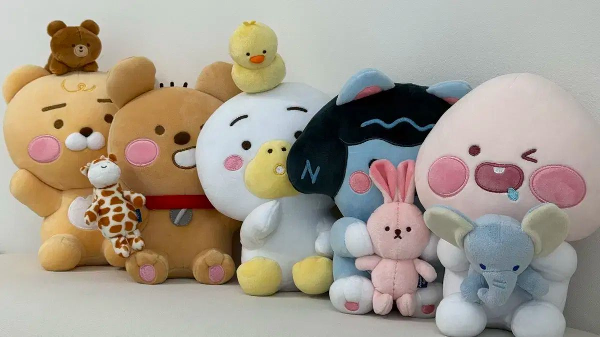 カカオフレンズ ベビードリーミング ラブリー アタッチメントドール ライアン アピーチー チューブ ネオ フロド