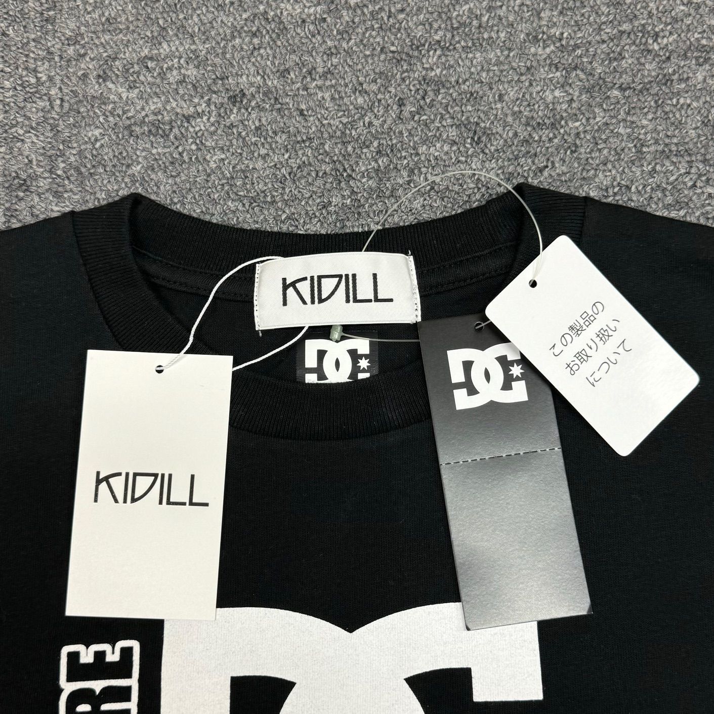 定価17600円 新品 KIDILL 23AW SHORT SLEEVE WIDE TEE COLLAB WITH DC 