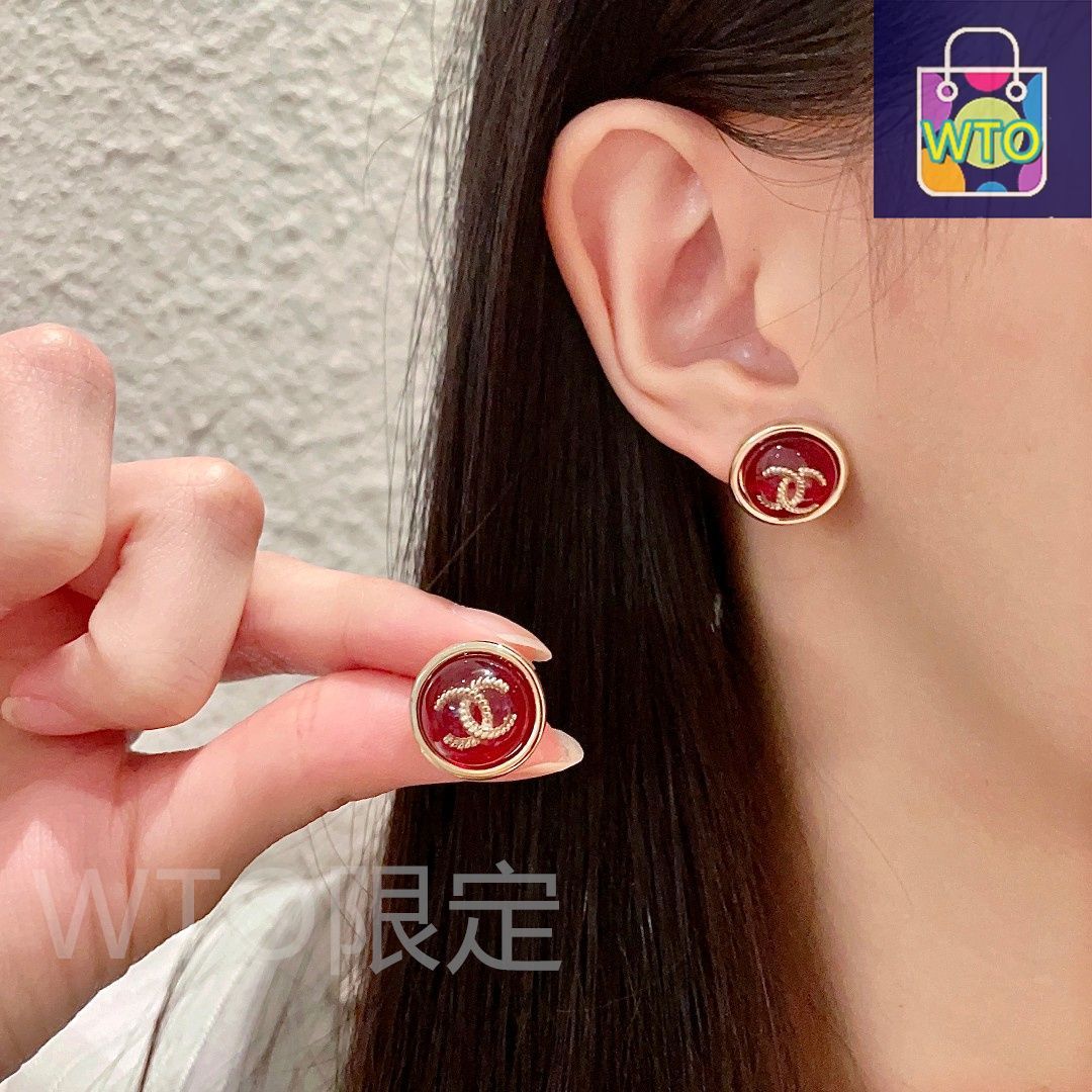 CHANEL ヴィンテージ　イヤリング 今日WTO】Chanel シャネル ヴィンテージ ダブル C イヤリング