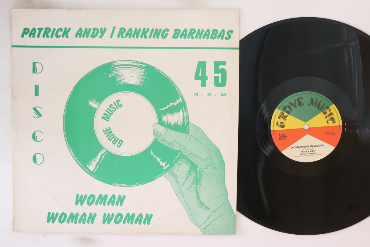英12” Patrick Andy | Barnabas Woman Woman Woman GMDM3 Grove Music |00250