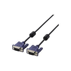 （まとめ）エレコム ELECOM ディスプレイケーブル 3m CAC-30BK【