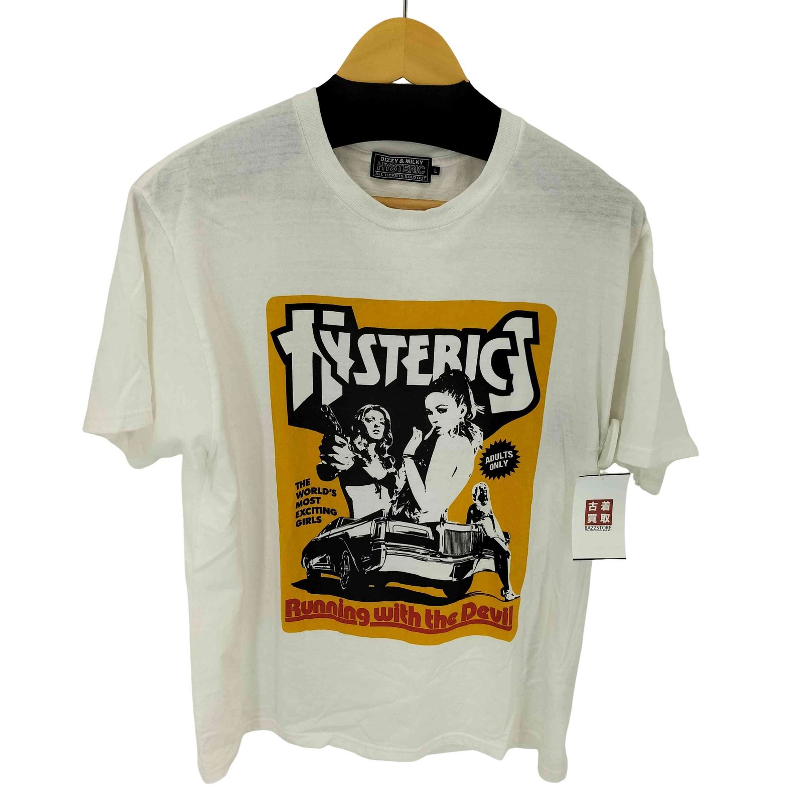 ヒステリックグラマー HYSTERIC GLAMOR 新品 ヒスベア BIG T 美品 HYSTERIC GLAMOUR ヒステリックグラマー ヒスベア Tシャツ