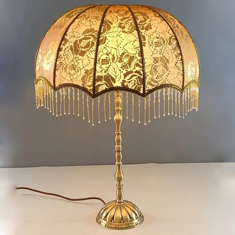 アンティーク ヨーロピアンテイスト シェードランプ 傘付き 9004cc.jpg