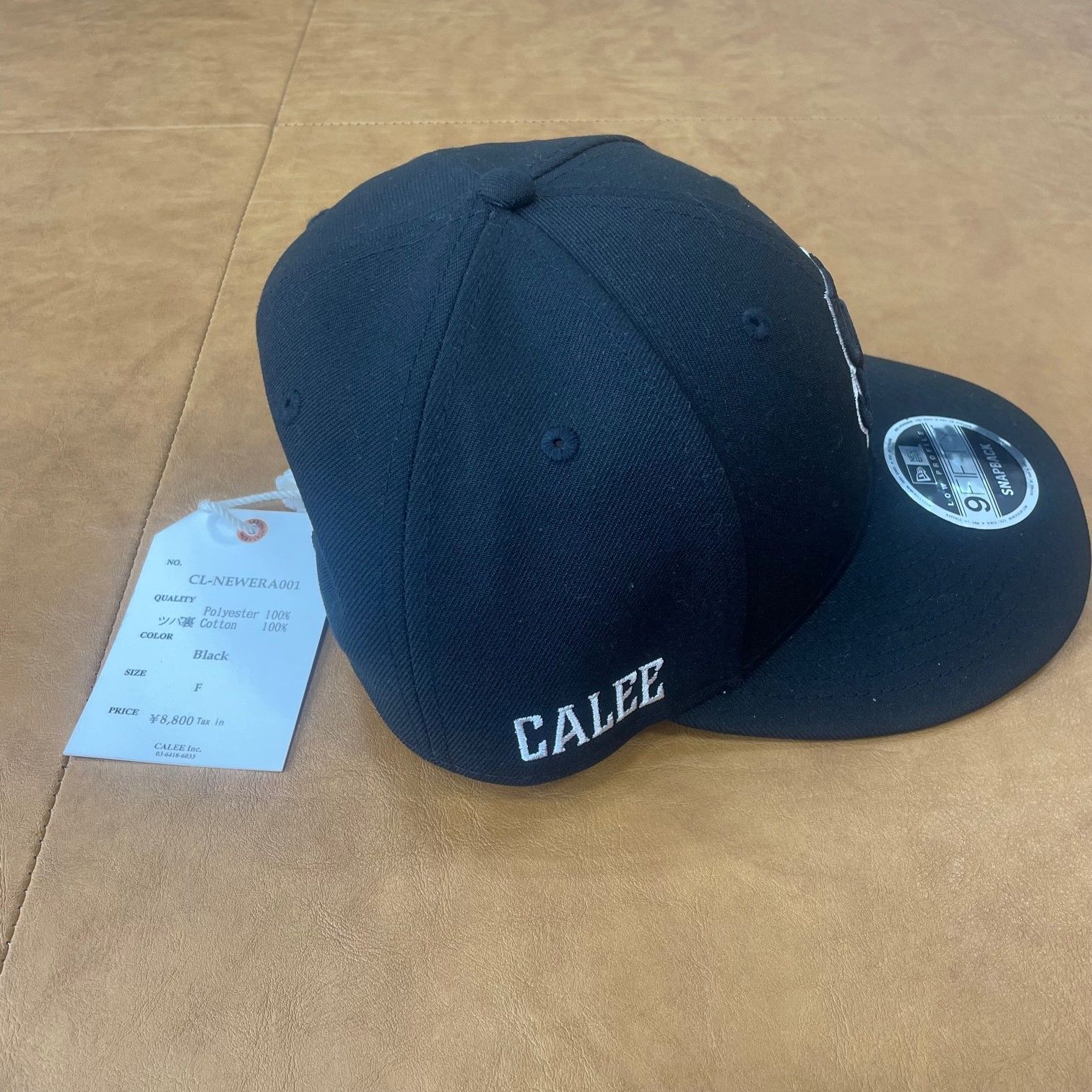 CALEE × NEWERA CAL Logo baseball cap - @タイムセール実施中！買取
