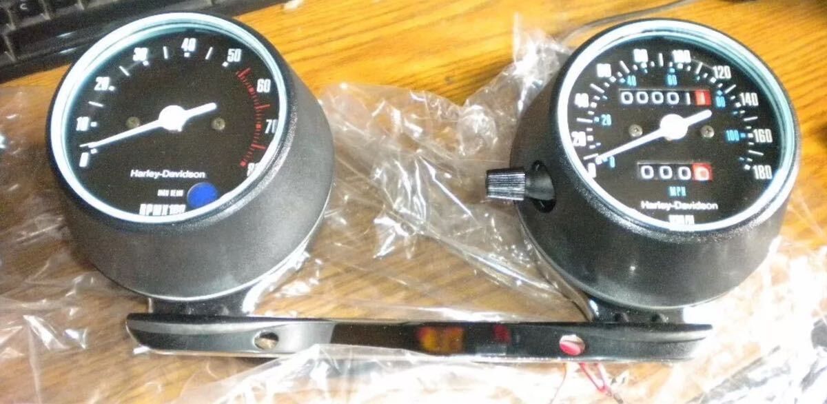 ハーレー パンヘッド 純正スピードメーター 62-67 当時 純正 