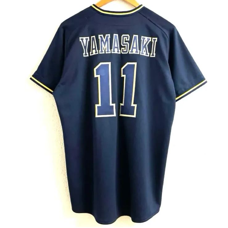 【美品】オリックス バファローズ #11 山﨑 福也 ユニフォーム オリックスバファローズ #11 山﨑 福 ユニフォーム L - メルカリ