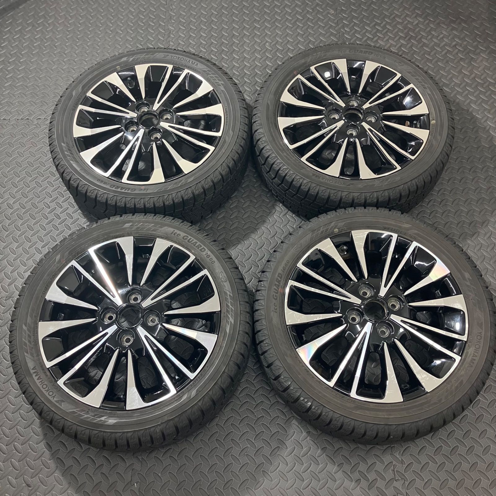 20年製 165|55R15 ヨコハマ アイスガードIG60 ダイハツ純正アルミ LA650S タントカスタム スタッドレスタイヤ 1064E