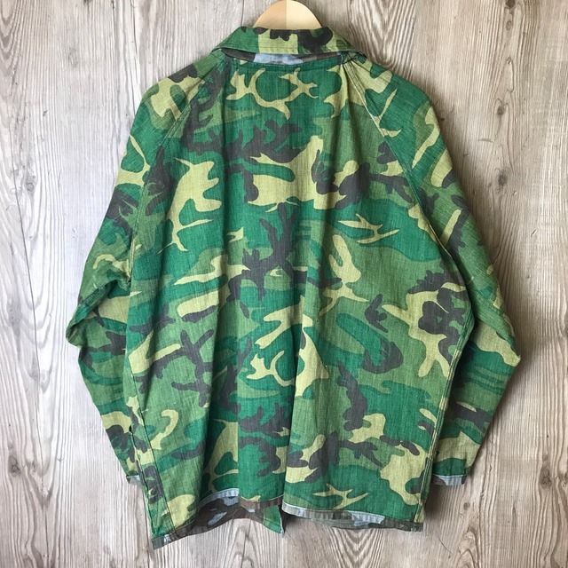 70s VINTAGE 迷彩柄 リバーシブルハンティングジャケット メンズL～XL