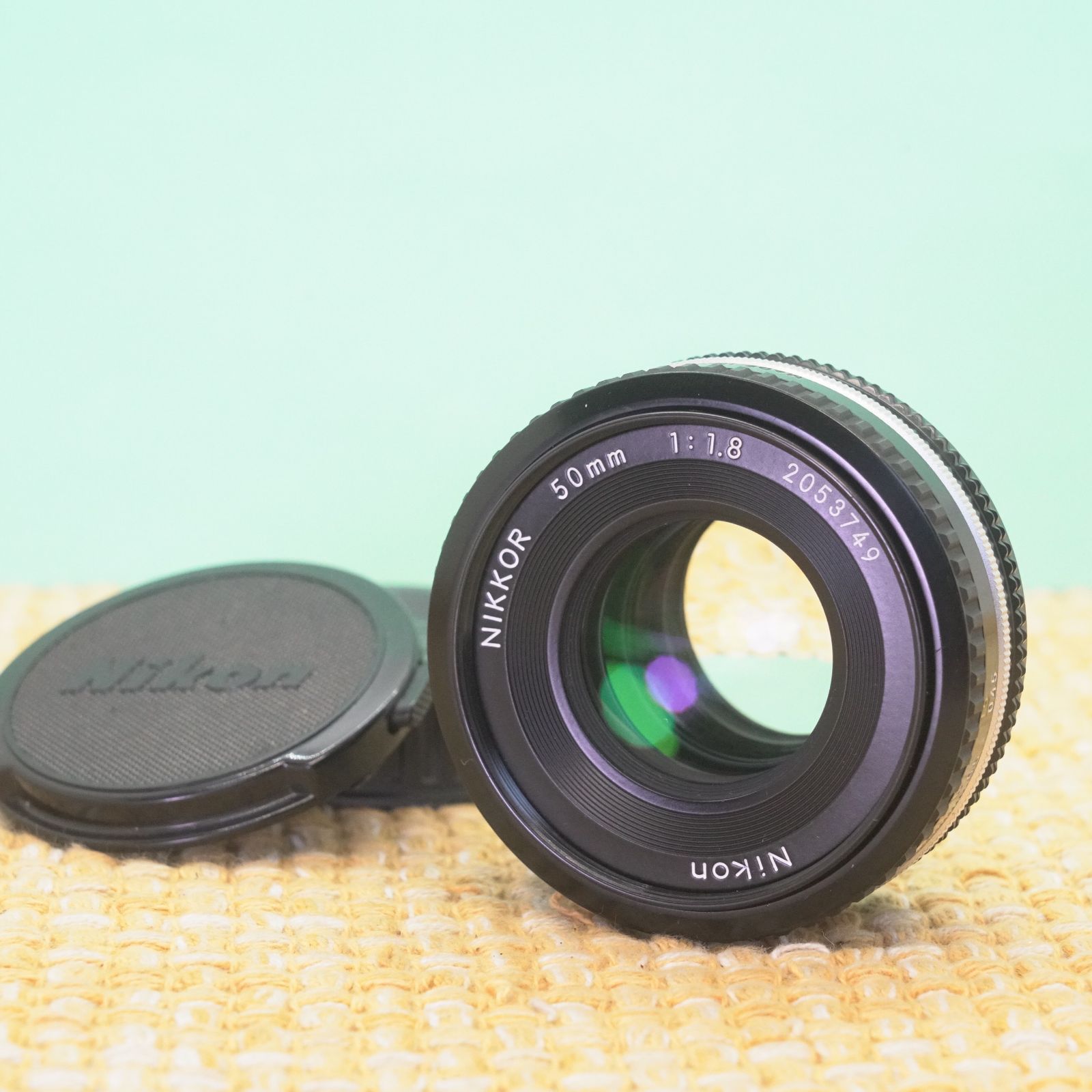 低価格の Ai-s Nikon 50mm L185 パンケーキレンズ F1.8 レンズ(単焦点