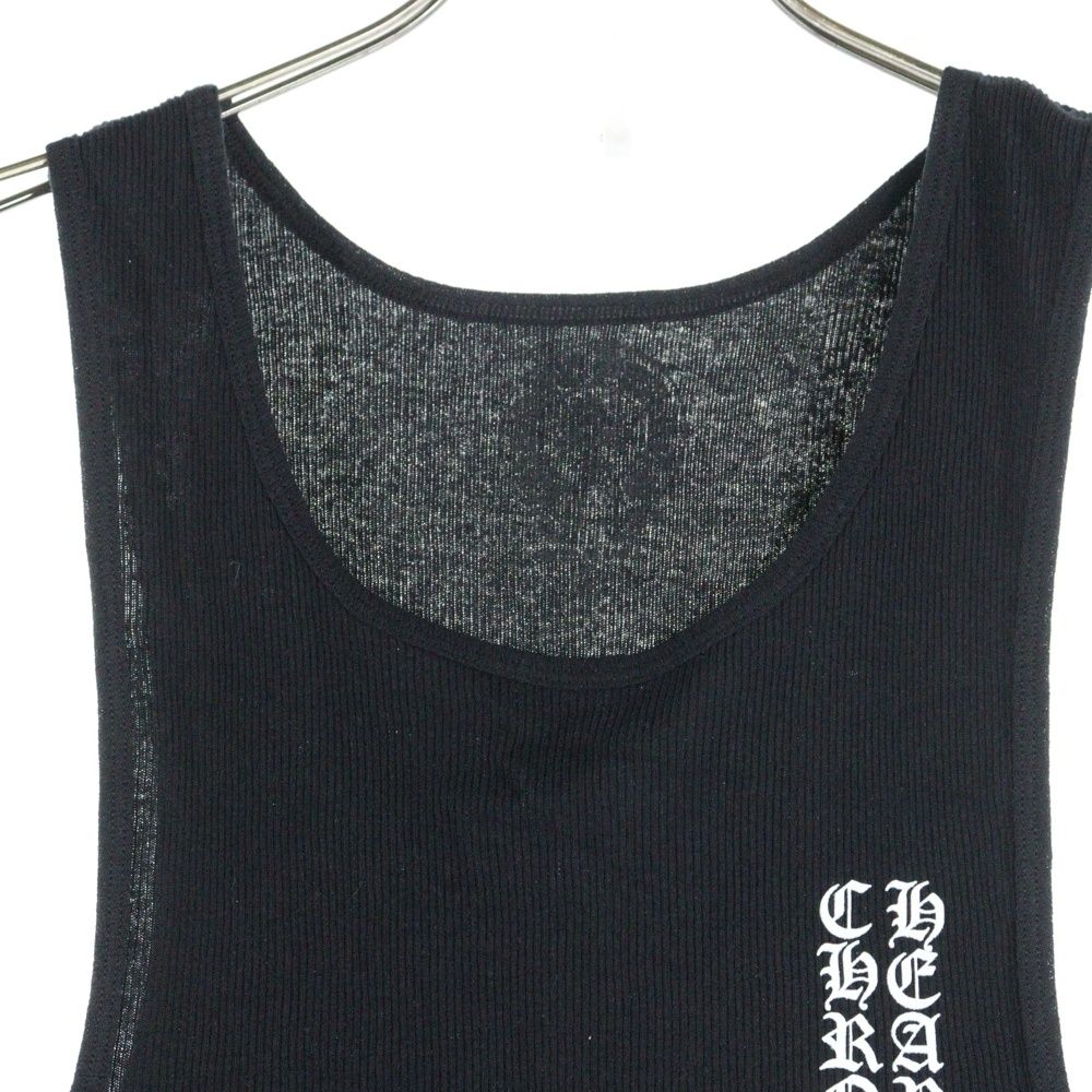 CHROME HEARTS　 オールド サイドロゴ　 タンクップ　正規品 CHROME HEARTS タンクトップ M ブラック クロムハーツ オールド サイド