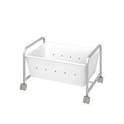 【新品・2営業日で発送】トヨダプロダクツ 脱衣ワゴン･ラック 1段 527×390×300mm DS-1 1台