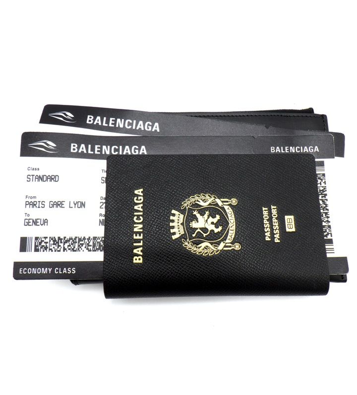 バレンシアガ BALENCIAGA PASSPORT PHONE HOLD 787733 パスポート フォン ホルダー ネック ストラップ フォン ポーチ n9512