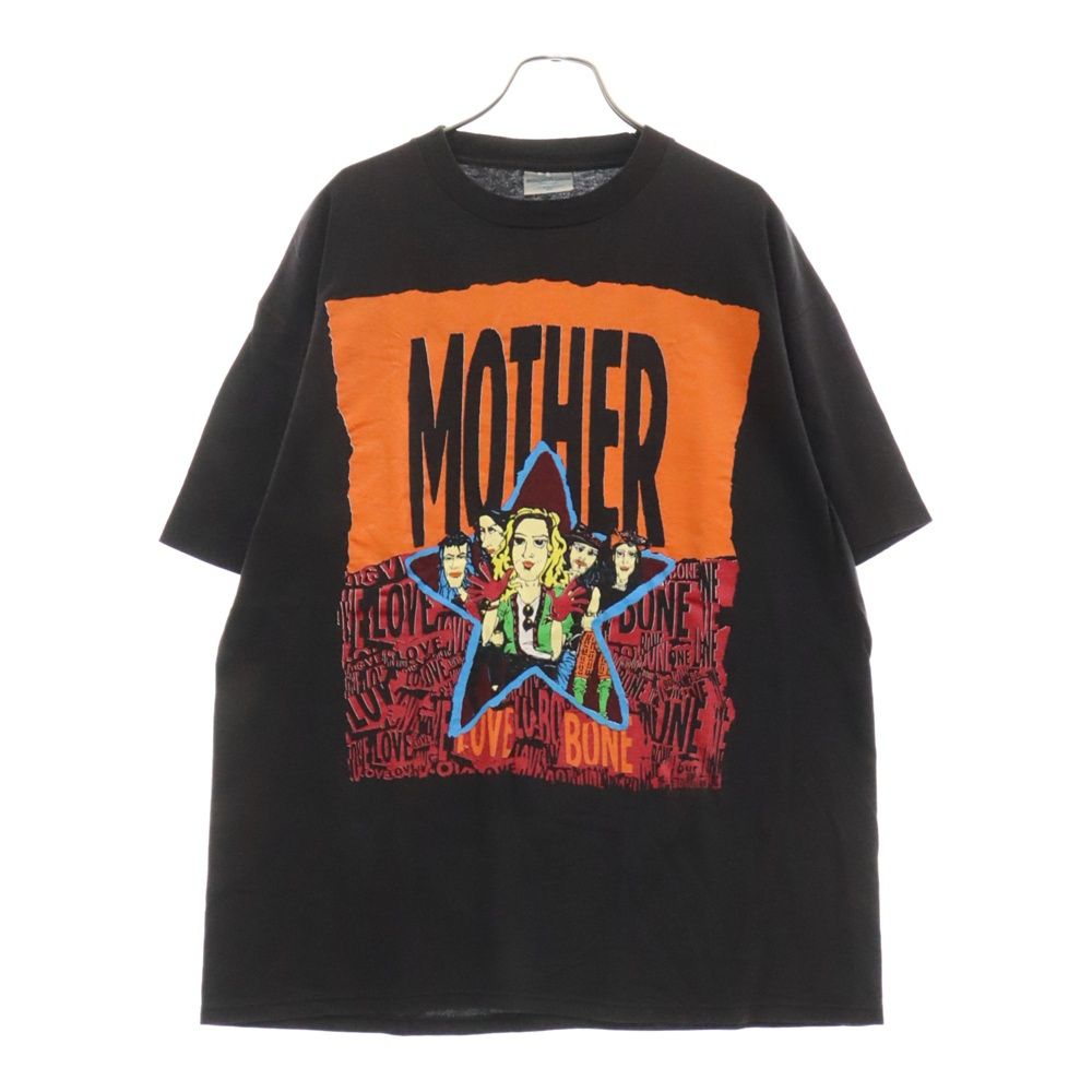 VINTAGE (ヴィンテージ) 90s Mother Love Bone TEE マザー ラヴ ボーン 両面プリント半袖Tシャツ カットソー  ブラック - メルカリ