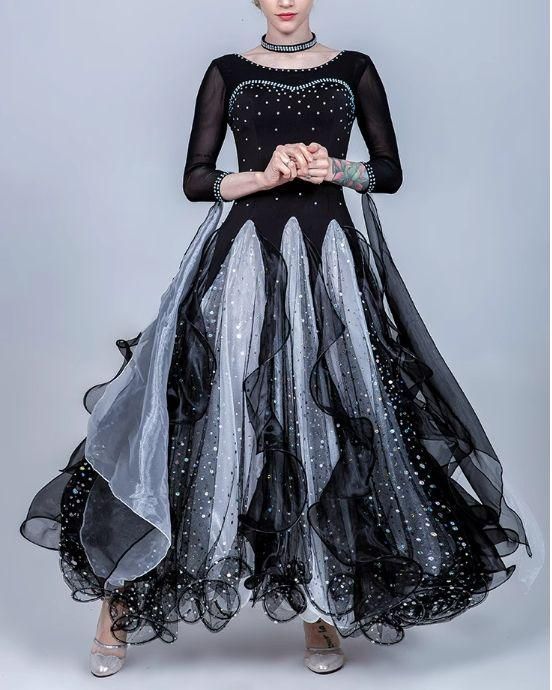 社交ダンスドレス スタンダードドレス 蝶々モダンダンス オーダーメイド 新品未使用新色 社交ダンスドレス モダンダンス 蝶々刺繍 オーダー