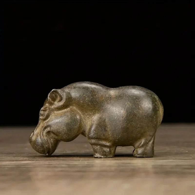 石　レッドジャスパー　ミミズク　縁起物　魔除け　幸運　オブジェ　置物 置物 オブジェ カバ 銅製 幸運 長寿 縁起物 魔除け 厄除 開運