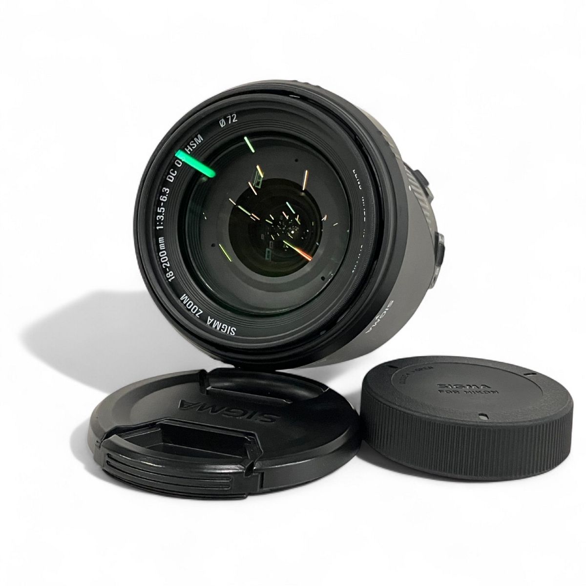 SIGMA ZOOM 18-200mm 1 3.5-6.3 DC OS HSM Fマウント カメラ レンズ 撮影 良好 B10397479