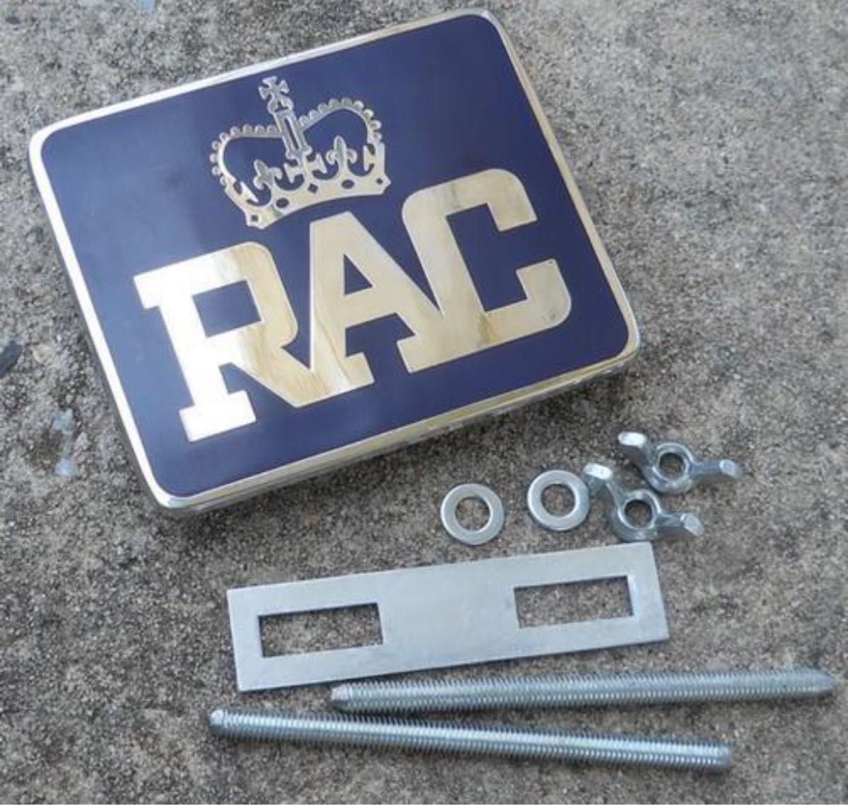 RAC 50年記念 グリル バッジ カー バッチ 英国製 ミニ ジャガー