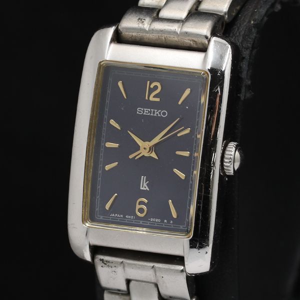 【稼働品】SEIKO LUKIA 腕時計 ルキア スクエア 4N21-5260 SEIKO - セイコー 腕時計 LUKIA(ルキア) 4N21-5260の通販 by ブラン