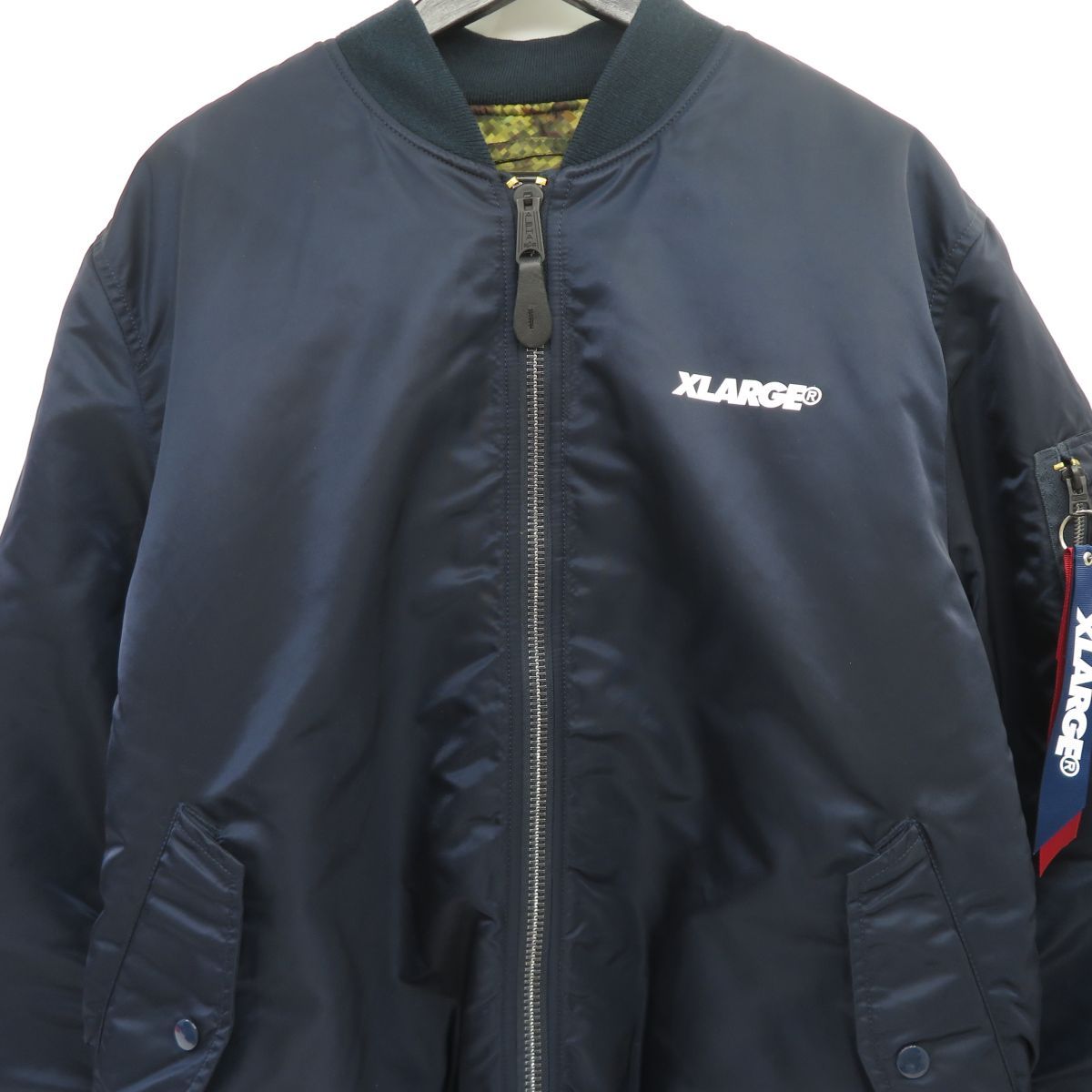 XLARGE エクストララージリバーシブルMA-1 ブルゾン ジャケット L