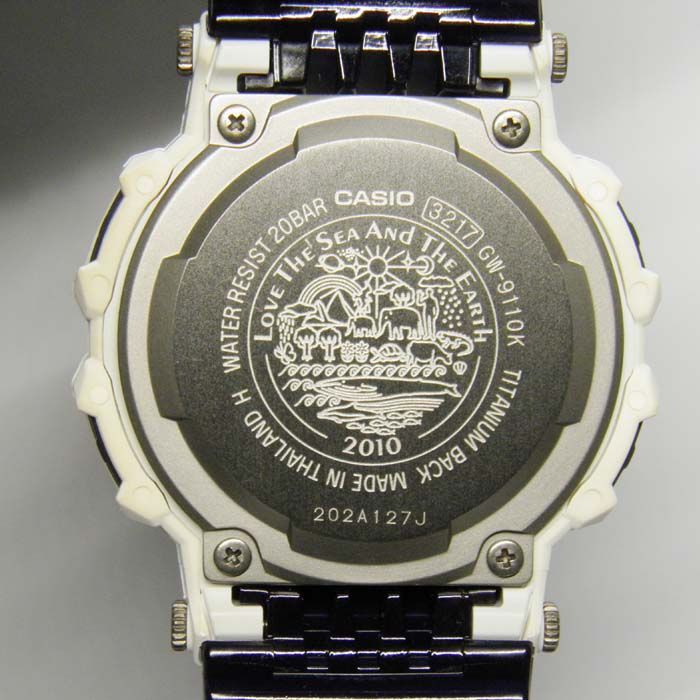 【美品】G-SHOCK GW-9110K-7JR ガルフマン G-SHOCK GW-9110K-7JR