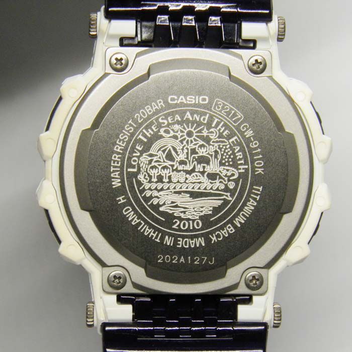 CASIO(カシオ)G-SHOCK(ジーショック) GW-9110K-7JR イルカクジラ(イルクジ)2010 GULFMAN(ガルフマン)【美中古】  - メルカリ