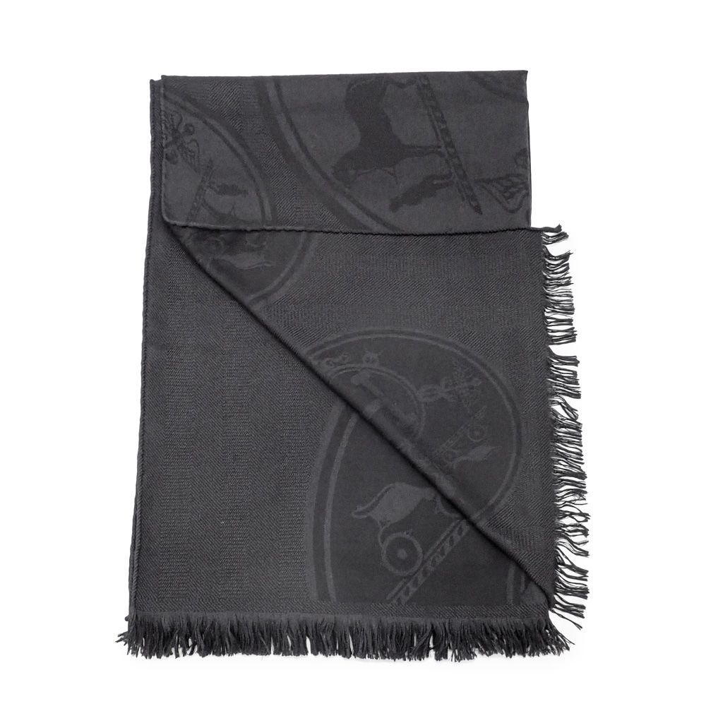 美品HERMES カシミア カーディガン X-LIBRIS エクスリブリス