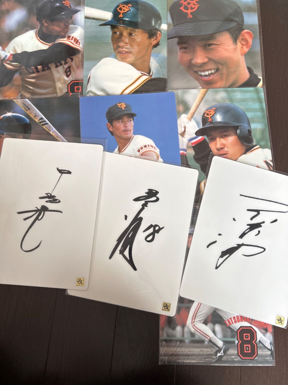 ジャイアンツ / サイン入り下敷き 長嶋茂雄【お宝】巨人・読売ジャイアンツ サイン印刷付き下敷き