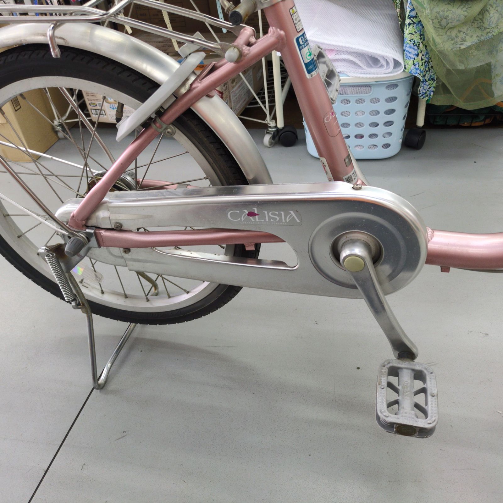 J266 ☆サビキズ使用感☆普通自転車☆BRIDGESTONE☆ダイナモ☆20インチ 