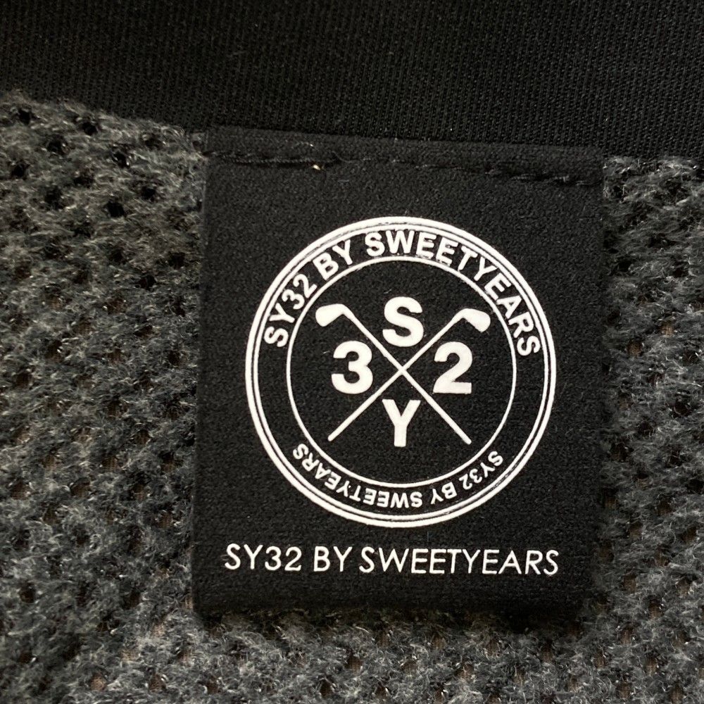 サイズ：XL SY32 BY SWEET YEARS GOLF エスワイサーティトゥ  長袖ジップジャケット  ブラウン系 [240101427981] ゴルフウェア メンズ ストスト サイズ：XL SY32 BY SWEET YEARS GOLF エスワイサーティトゥ