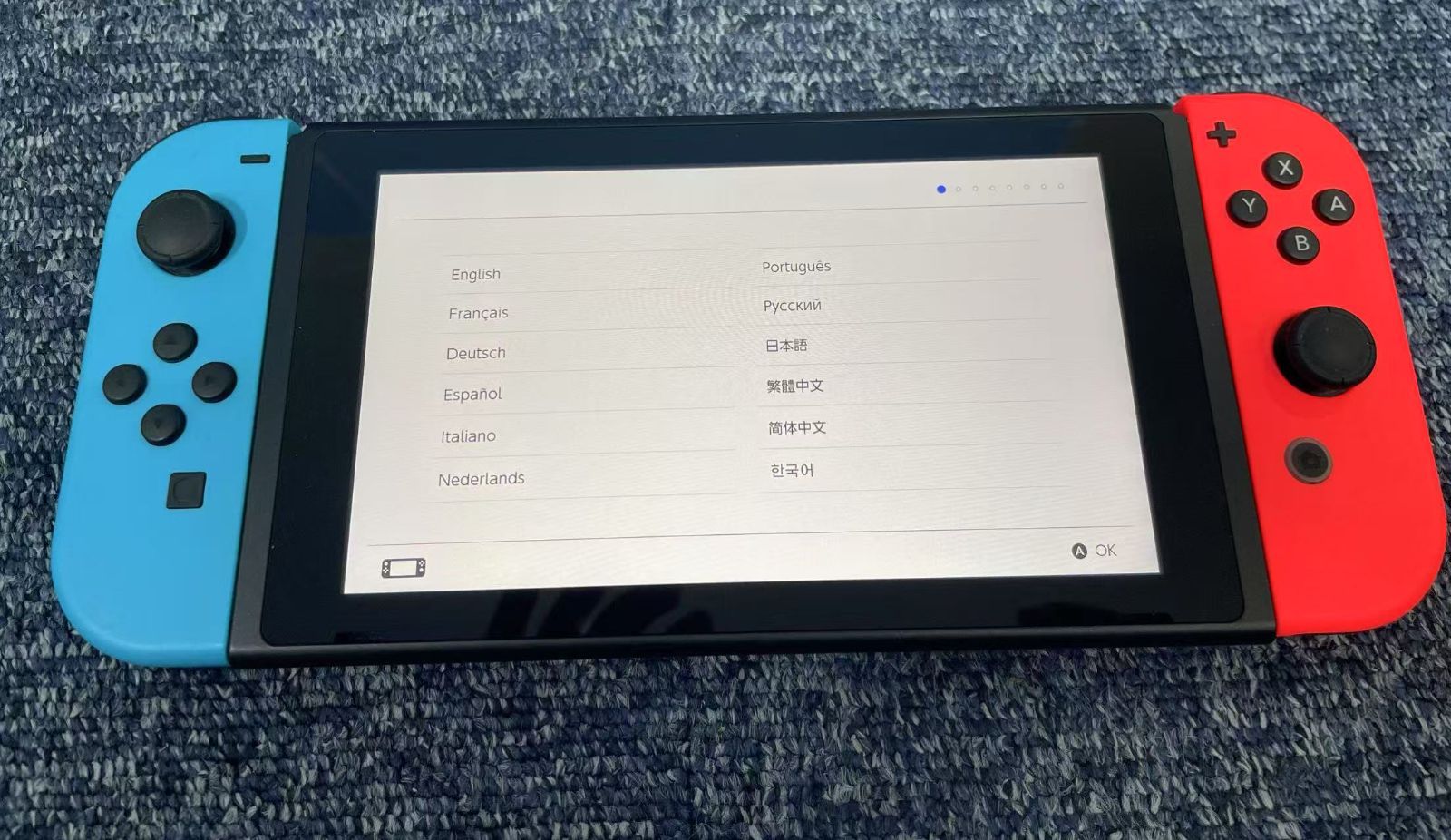 美品 Nintendo Switch 2019年 HAD-S-KABAA バッテリー強化版