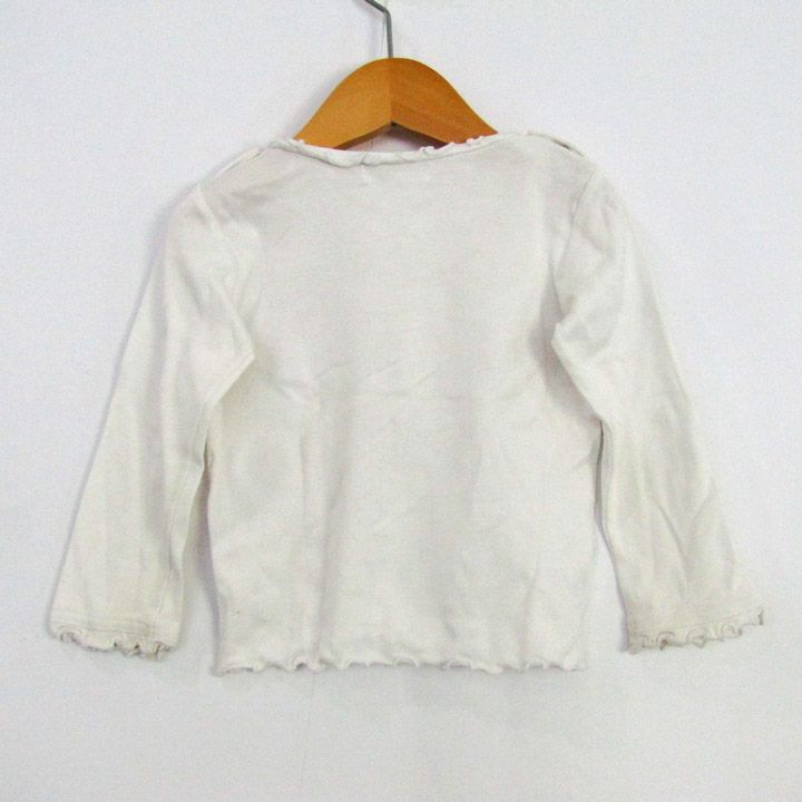 【美品】ファミリア 90 familiar 長袖 トップス ファミリア 長袖Tシャツ トップス リアちゃん コットン 日本製