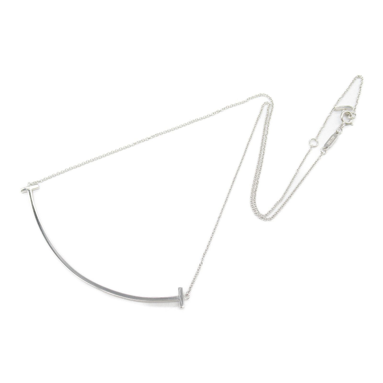 ティファニー TIFFANY&CO ネックレス Tスマイル ラージ ティファニー TIFFANY&CO ネックレス Tスマイル ラージ