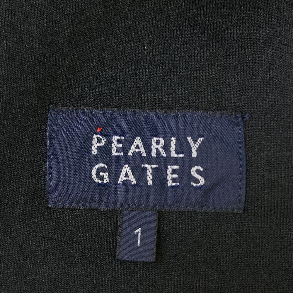 サイズ：0 PEARLY GATES パーリーゲイツ  スカート ロゴプリント ブラック系 [240101446160] ゴルフウェア レディース ストスト PEARLY GATES パーリーゲイツ スカート ロゴプリント ブラック系