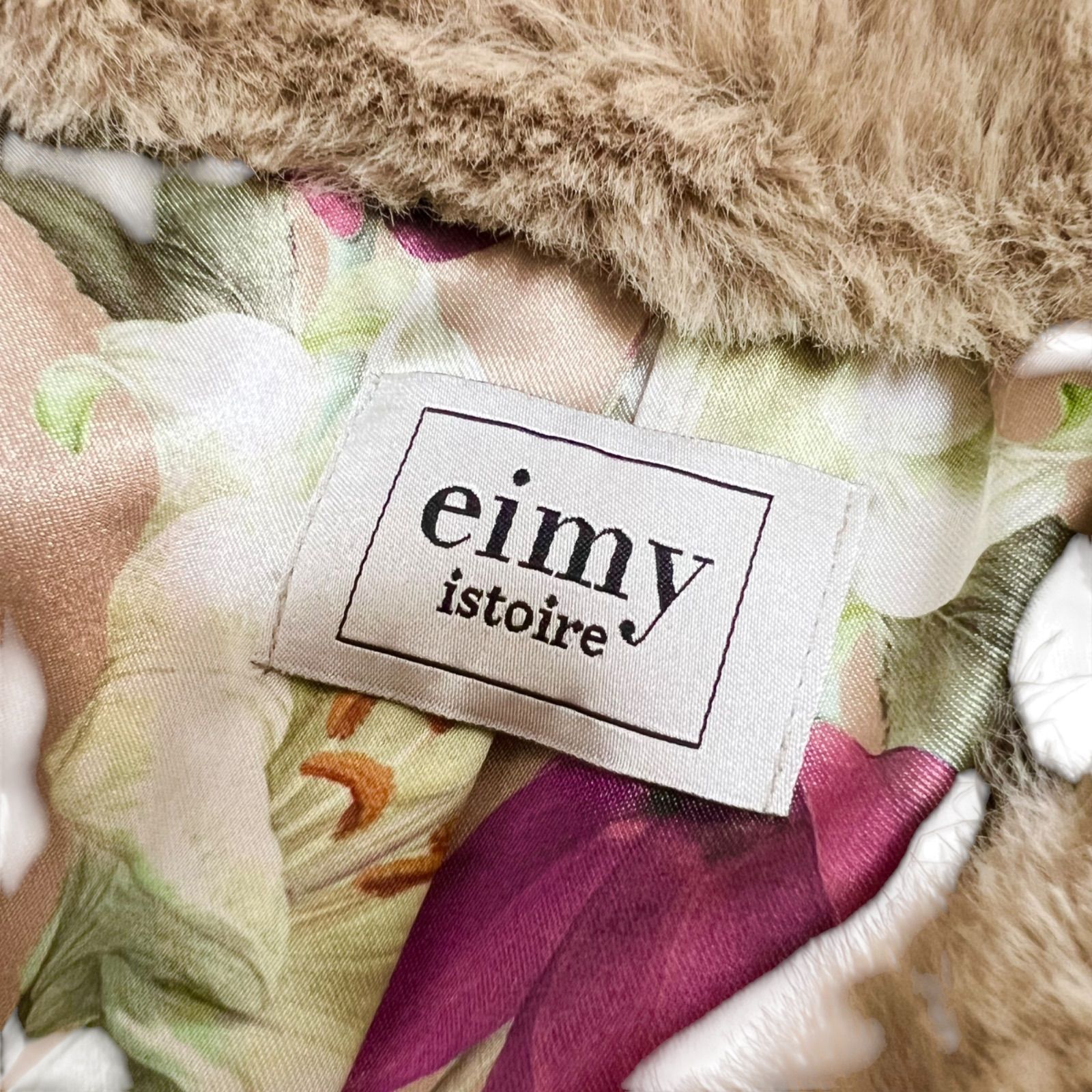 eimy istoire エイミーイストワール フェイクファー スエード