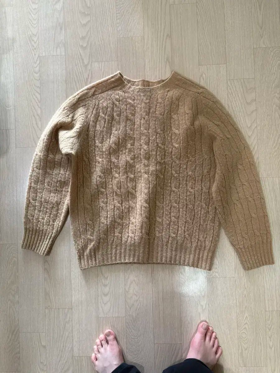 ドレイクス ハーレーオブスコットランド ニット Mサイズ 95-100