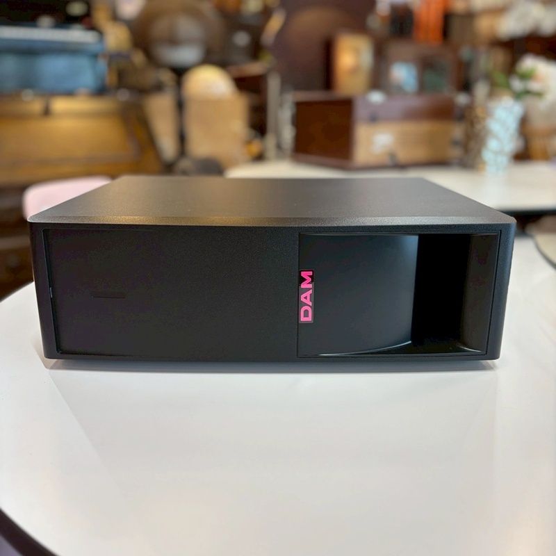 第一興商 DAM DDS-SW1 カラオケ スピーカー サブウーファ ウーハー 低音 スリム 動作未 CA0805-4