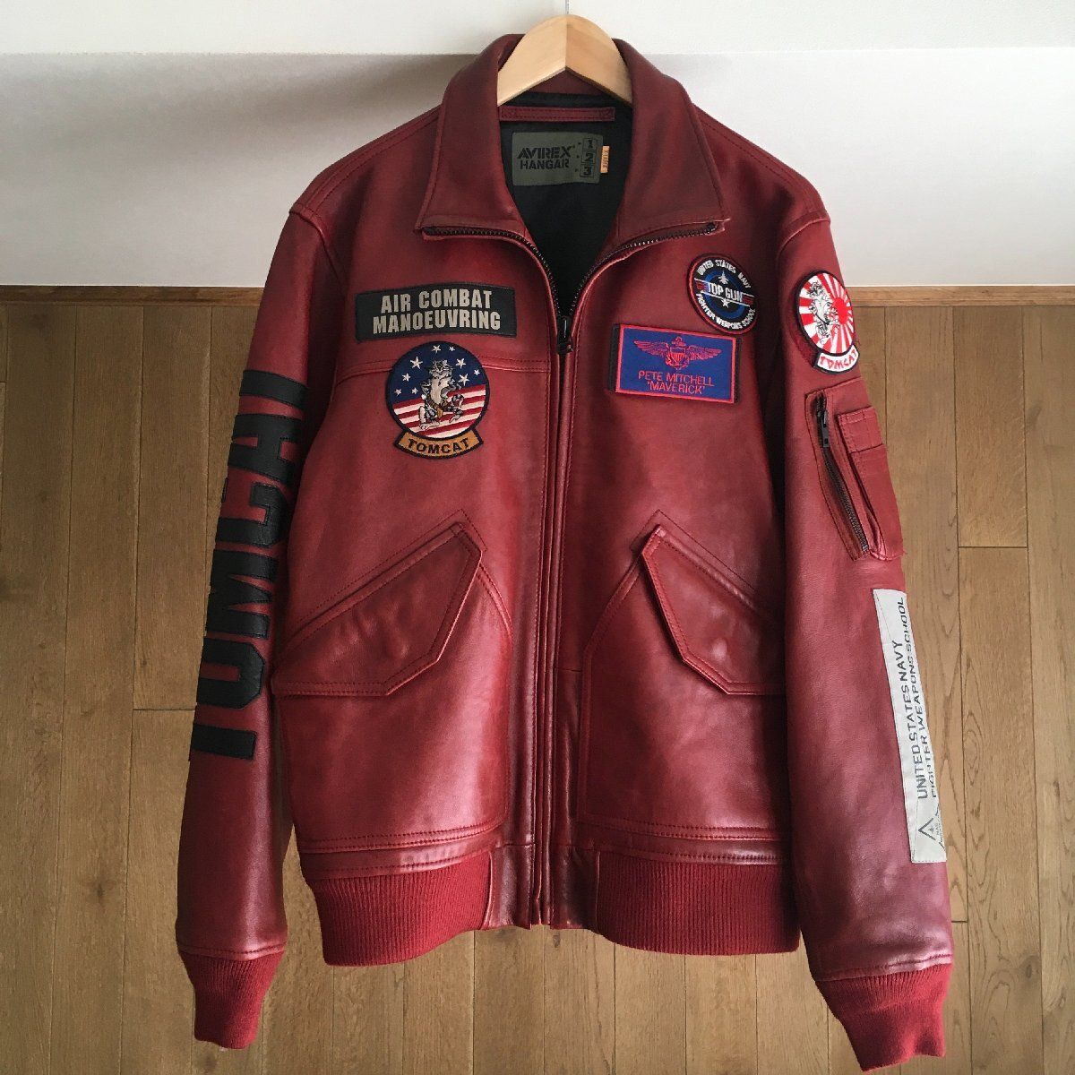 美品 AVIREX (アヴィレックス) 6101057 CWUEATHER TOP GUN