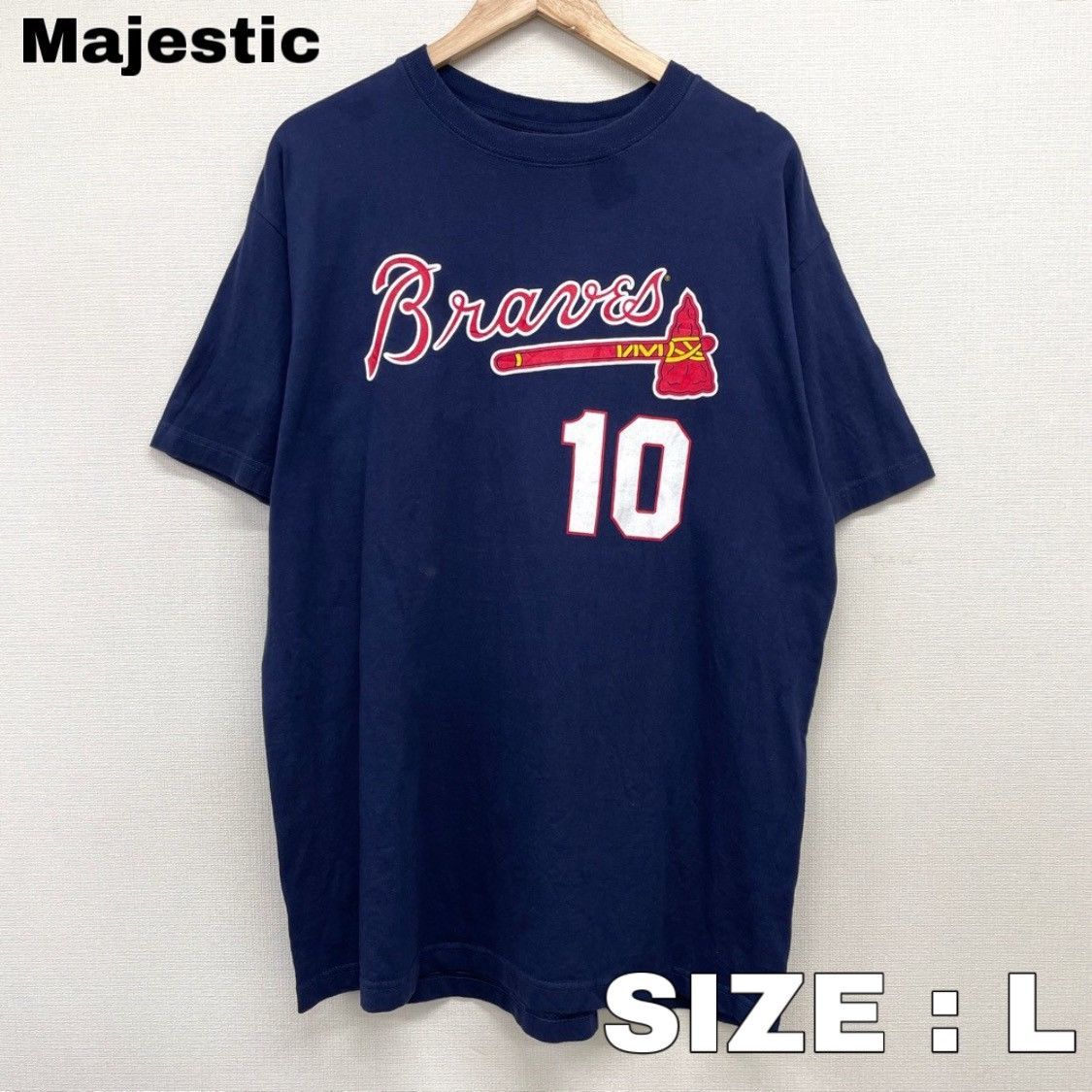 MLBアトランタブレーブス チームロゴＴシャツ - 通販 - www