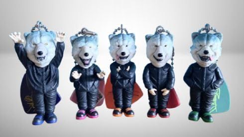 MAN WITH A MISSION（マンウィズアミッション）2024 グッズ ガチャ 5種