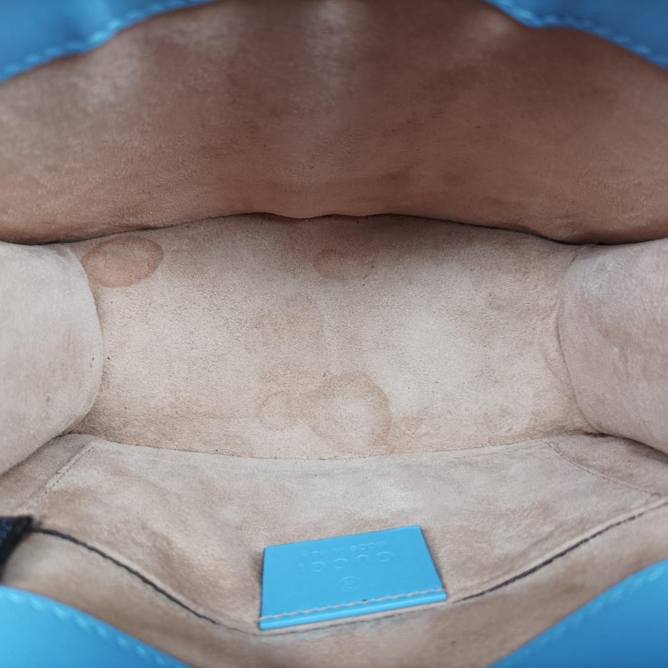 グッチGucciシルヴィブルーレザー431666G021753288