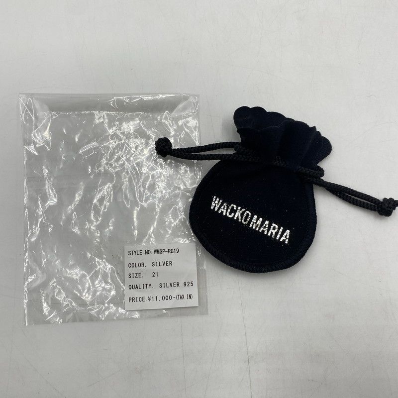 中古品】WACKO MARIA ワコマリア 25SS 天国東京 RING ( TYPE-1