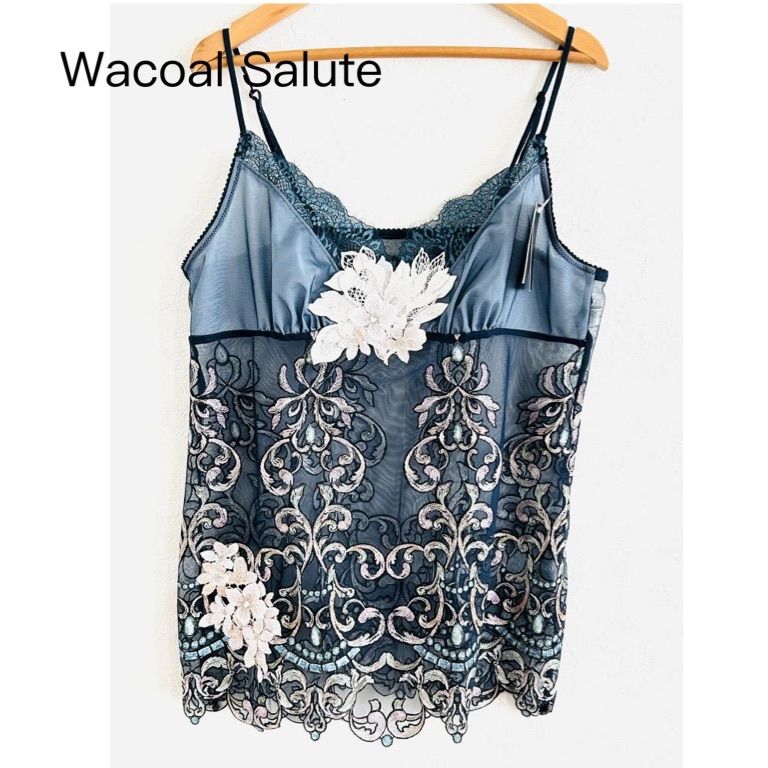 新品】☆Wacoal Salute☆キャミソール 02G ローマの休日 L 【公式通販】