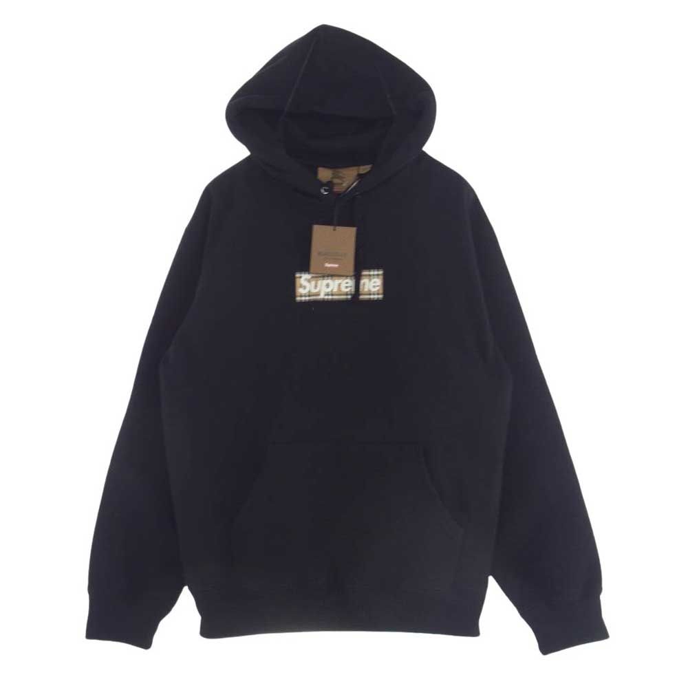 Supreme シュプリーム BURBERRY 22SS Box Logo Hooded Sweatshirt  