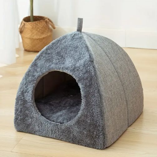 小型の猫のための快適な睡眠と巣作り ポリエステル繊維素材