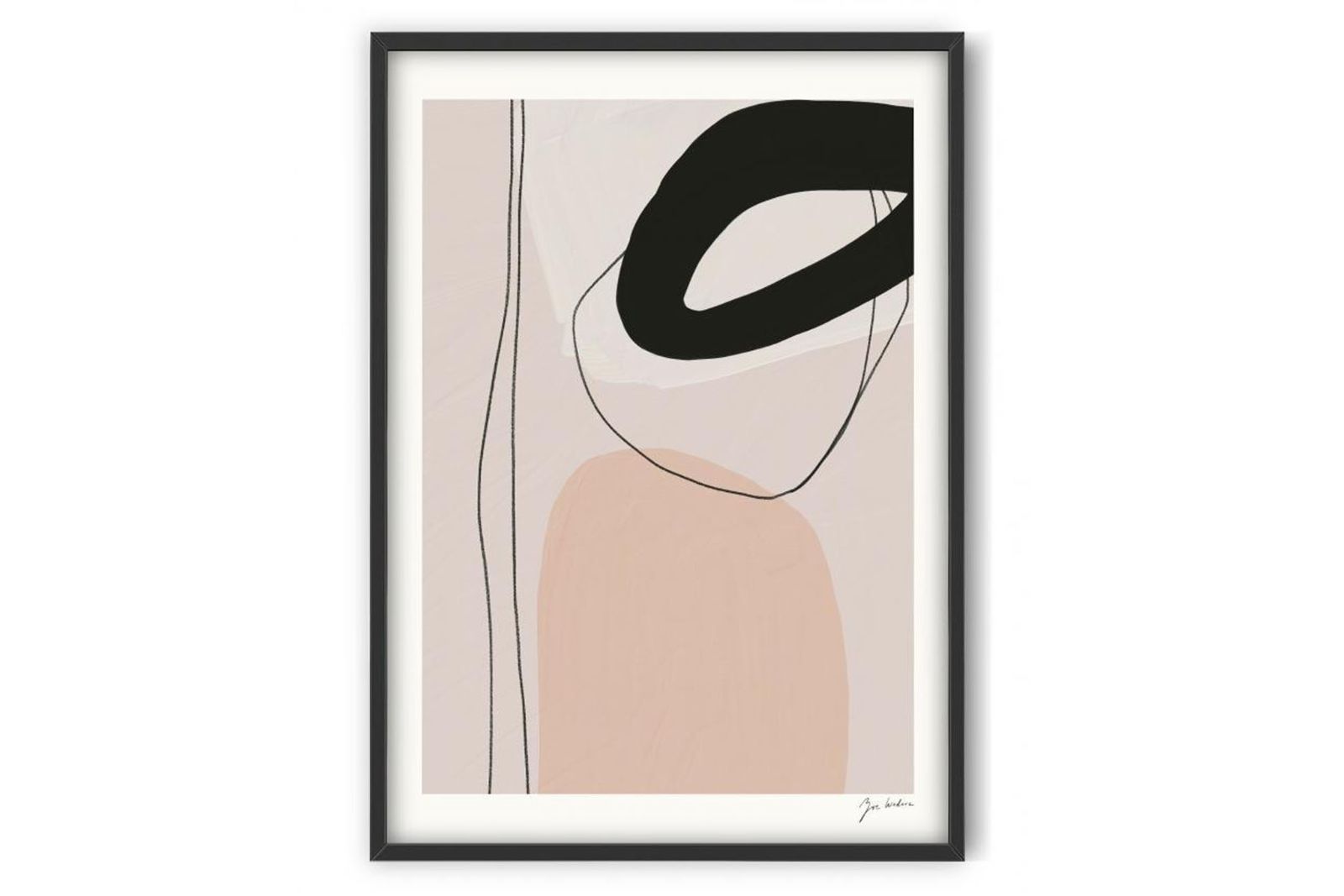 ポスター/アートプリント　50×70cm　Abstract no. 6/145x109066-7