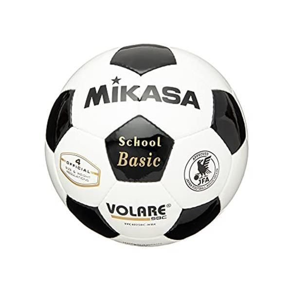 ホワイト/ブラック ミカサ(MIKASA) サッカーボール 4号 日本サッカー