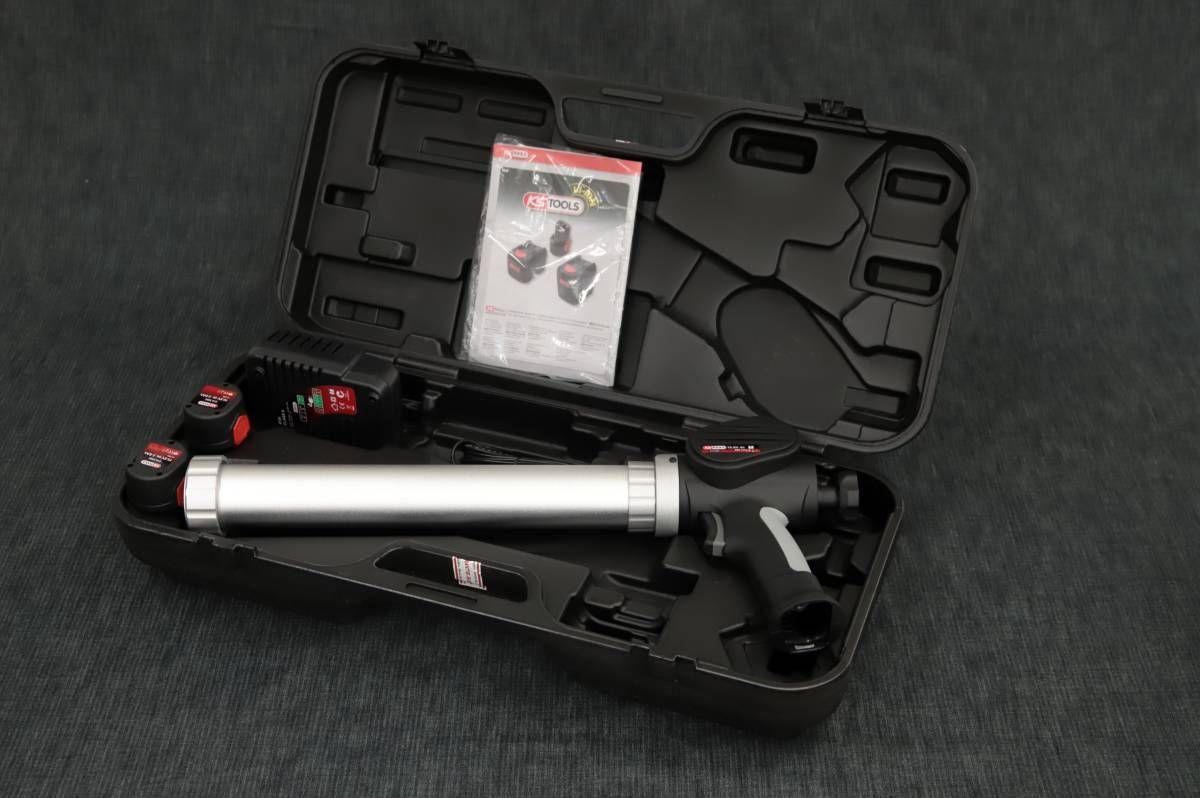 送料無料】ケーエスツールズ KS Tools コードレス カートリッジガン 600ml cartridge gun with 1 battery  and 1 charger 展示品 FA050702 B2A - メルカリ