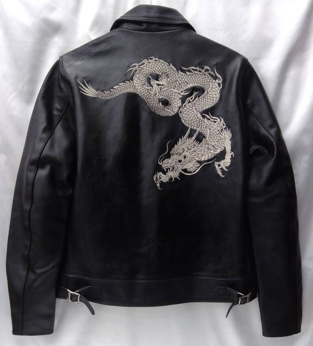 Cropped Heads クロップドヘッズ レザージャケット メンズ M 黒