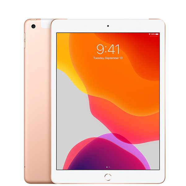 中古】 iPad 第7世代 32GB 美品 SIMフリー Wi-Fi+Cellular ゴールド A2198 10.2インチ 2019年 iPad7  本体 タブレット アイパッド アップル apple【送料無料】 ipd7mtm1223 - メルカリ