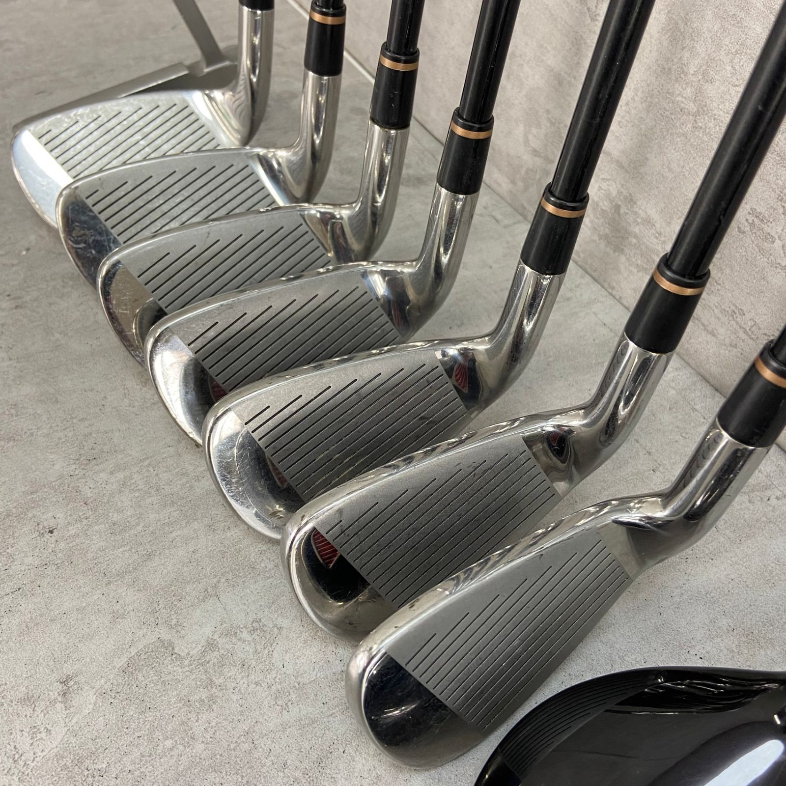 ヤマハ キャスコ メンズゴルフ12本セット カーボン 右利き用 初心者